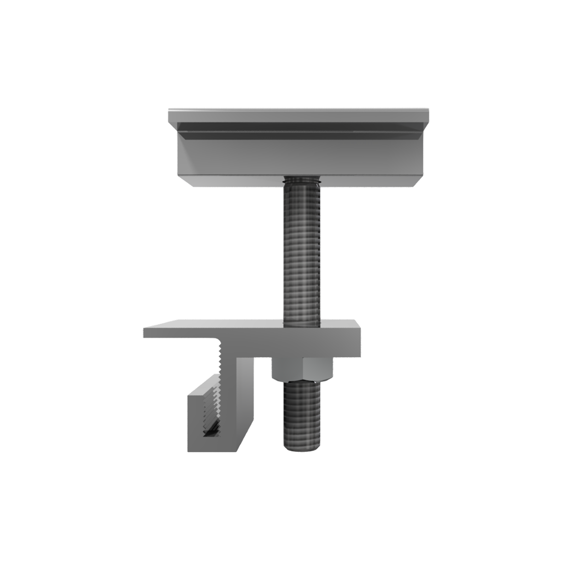Mid clamp SNAPFIX para estrutura de solo