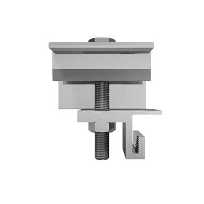 End clamp SNAPFIX para estrutura de solo