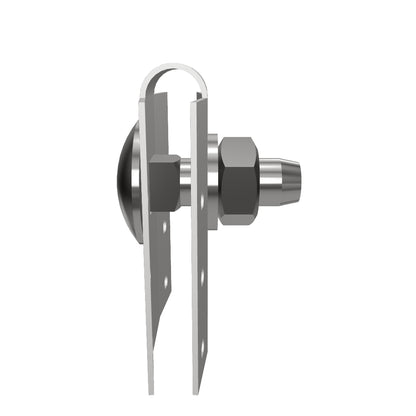 Clamp tipo presilha de aço mola